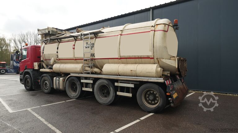 Tankvogn Scania P 380 – 10x4 blow and suck truck
