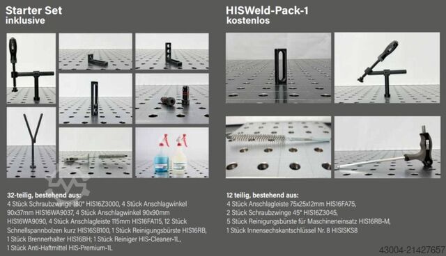 Lastekentafel HISWeld HIS16V33015