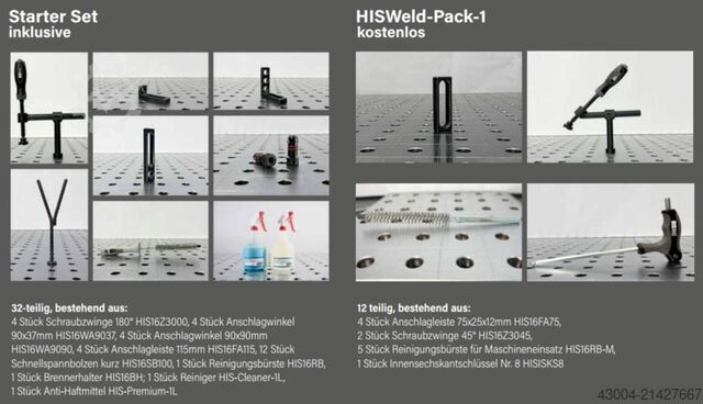 Hegesztőasztal HISWeld HIS16V31510