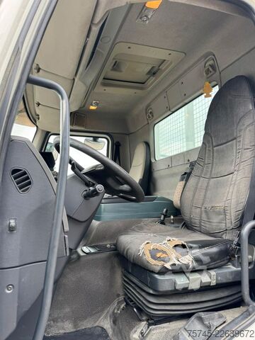Vrachtauto met open laadbak RENAULT KERAX 460 * PRITSCHE * HMF KRAN 10,2N M *8 X 4*