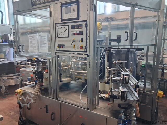 Urządzenie etykietujące Krones mit Bügel Universella