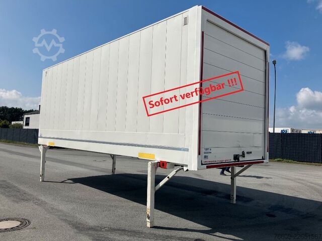 Anhänger-Wechselpritsche KRONE Wechselbrücke Koffer