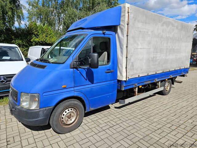Ponyvával szerelt furgon VW LT 35 PRITSCHE / PLANE LBW AHK TÜV 06/2027