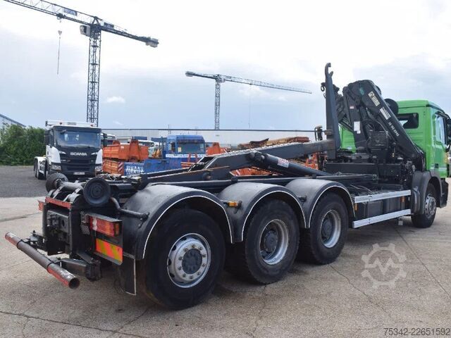 Hakenarmsystem Mercedes-Benz Actros 3236 Hooklift + Hiabcrane