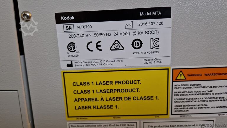 Grootformaat thermische plaatbelichter Kodak Magnus VLF