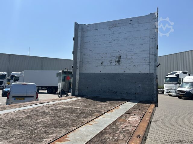Plattformanhänger Schmitz Cargobull S 01 / Plateau - Flat Bed / SAF Drum / 2x Lifta...