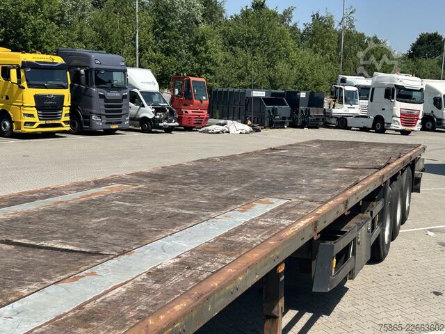 Plattformanhänger Schmitz Cargobull S 01 / Plateau - Flat Bed / SAF Drum / 2x Lifta...