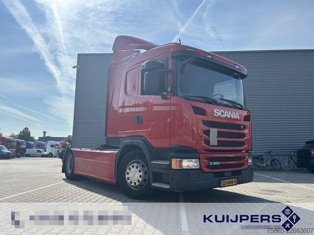 Standard-SZM Scania G360 Sleeper Cab / 717 dkm / Full Spoiler / NL ...
