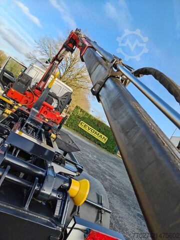 Hakenarmsystem MAN TGM 18.290 Container JIMECA + Crane Palfinger P...