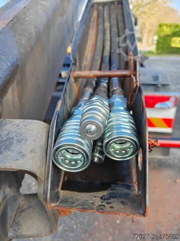 Hakenarmsystem MAN TGM 18.290 Container JIMECA + Crane Palfinger P...