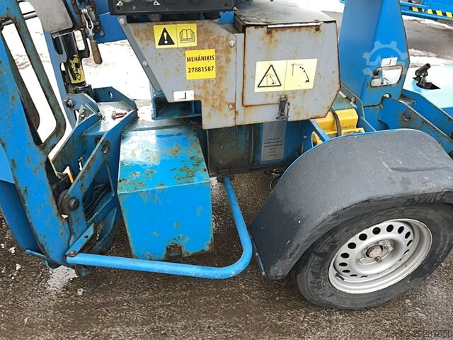 Aanhangwagen gemonteerde hoogwerker Genie TZ34 (12m)