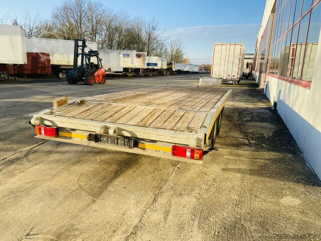 Lågbyggd trailer Möslein TTS 11 Schwebheim  Tandemtieflader