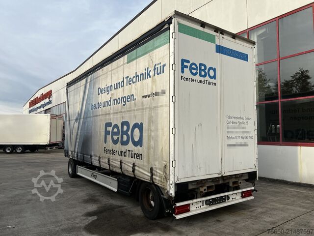 Öppen släpvagn med presenning Fliegl ZPS180  2 Achs Jumbo-Planenanhänger