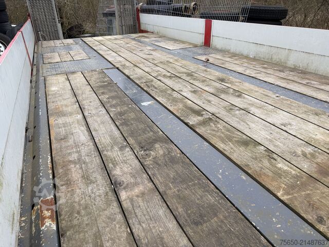 Lågbyggd trailer  tt  19 t Tandemtieflader