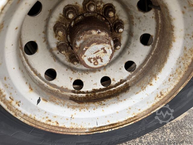 Lastväxlarsläp Hüffermann HSA1860  2 Achs Abrollmulden Anhänger