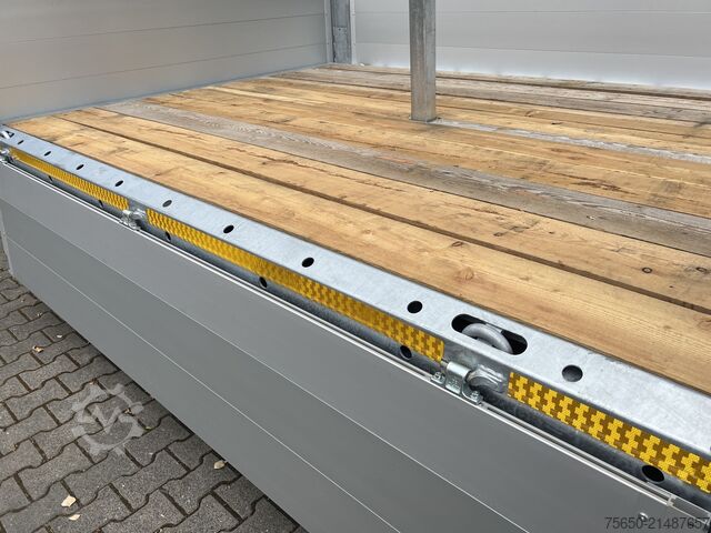 Åben trailer Möslein THT 14,4 G 7,20 L  14,4 t Tandem- Pritschenanhänger- Tieflader