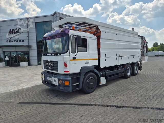 Vacuüm- en drukwagen MAN FE 28.460 6X4 - ASSMANN