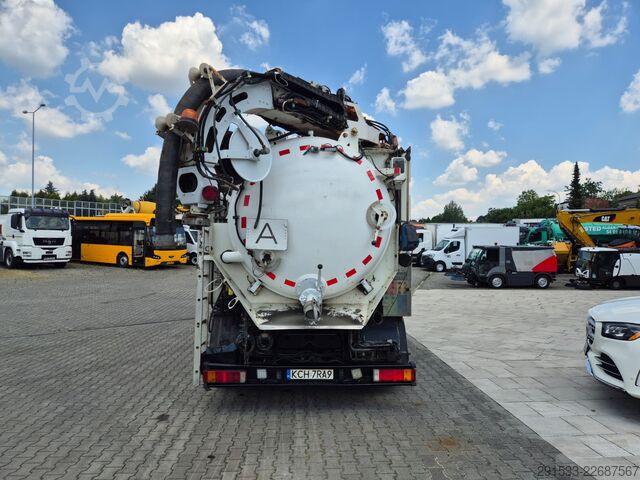 Vacuüm- en drukwagen MAN FE 28.460 6X4 - ASSMANN