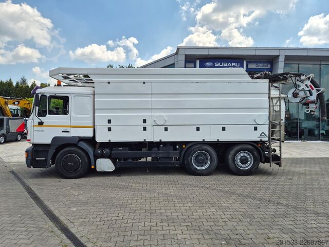 Vacuüm- en drukwagen MAN FE 28.460 6X4 - ASSMANN