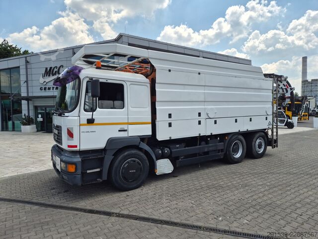 Vacuüm- en drukwagen MAN FE 28.460 6X4 - ASSMANN