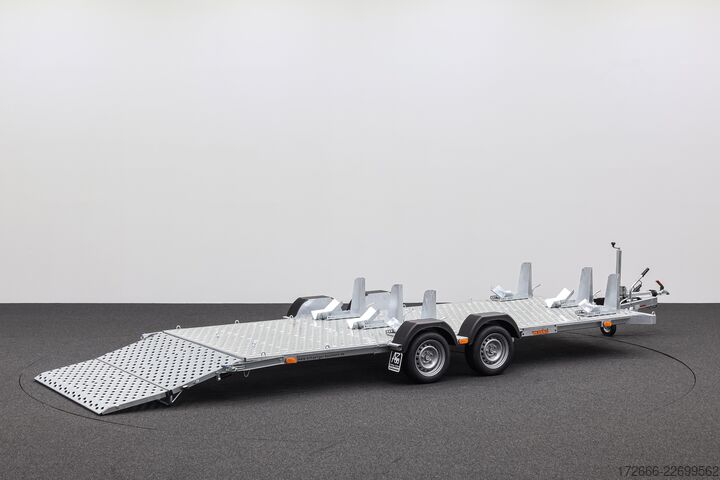 Remorcă pentru motociclete Vezeko MOTOVAN D27 495X200CM 2700KG MOTORRADANHÄNGER