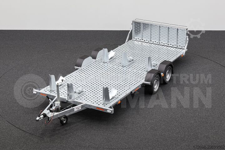 Remorcă pentru motociclete Vezeko MOTOVAN D27 495X200CM 2700KG MOTORRADANHÄNGER