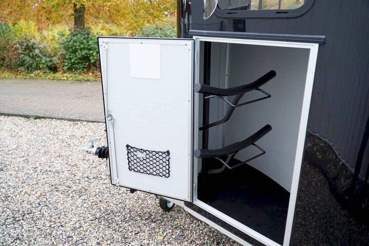 Pferdeanhänger Cheval Liberté GOLD 3 ALU PREMIUM SCHWARZ +SATTELKAMMER