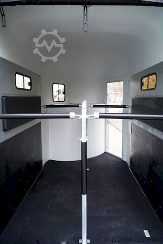 Pferdeanhänger Cheval Liberté GOLD 3 ALU PREMIUM SCHWARZ +SATTELKAMMER
