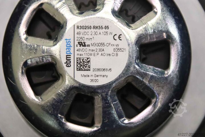 Radyal fan 48 V ebmpapst R2E133-BH66-25