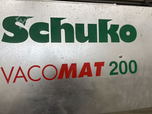 Mobiele extractie-eenheid Schuko Vacomat 200P mit pneum.Filterabreinigung