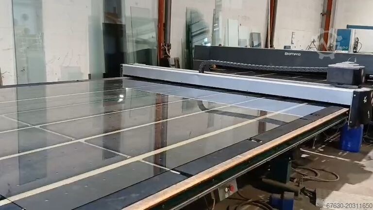 Kombinierte Linie für Glasschneidarbeiten BOTTERO 341 BCS-J + 545 VMXE-37