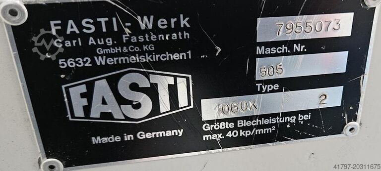Cizalla Fasti 505 Fasti 505