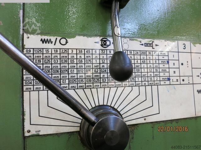 Plaatboormachine - Horizontaal UNION BFP 125/5