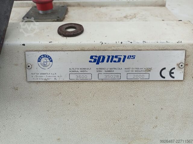 Dokuma makinesi Vamatex SP1151 ES 2000