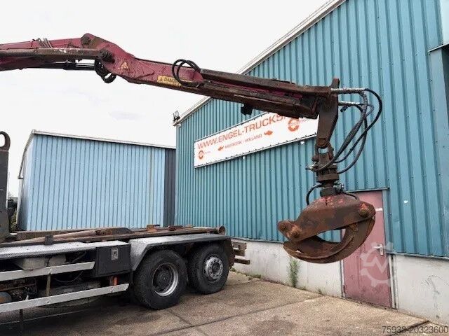 System med krogarm Mercedes-Benz Actros 2540 L 6x2 MP1 WITH V-CRANE & HOOK-ARM S...