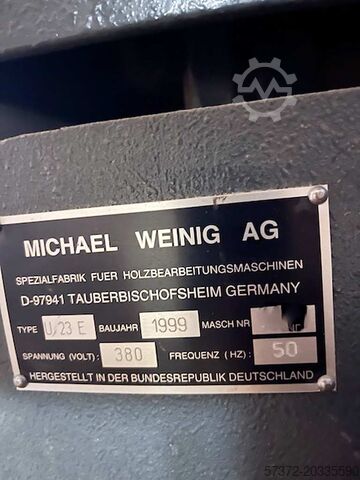 Schaafmachine Weinig Unimat 23 E