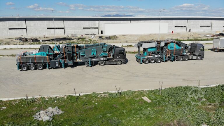 Breekinstallatie/mobiele breekinstallatie Constmach Mobile Crushing Plant Mobile Crushing Plant 250-300 TPH JS-3