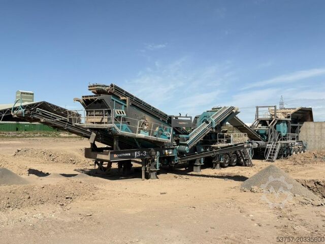 Breekinstallatie/mobiele breekinstallatie Constmach Mobile Crushing Plant Mobile Crushing Plant 250-300 TPH JS-3