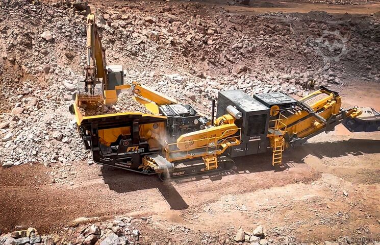 Breekinstallatie/mobiele breekinstallatie Fabo Mobile Crushing Plant Mobile Crushing Plant 400-450 tph