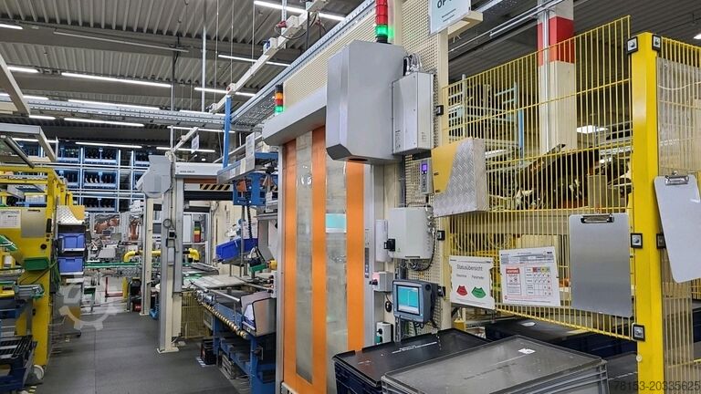 Assemblage- en testlijn Hoopmann Tank assembly and testing line