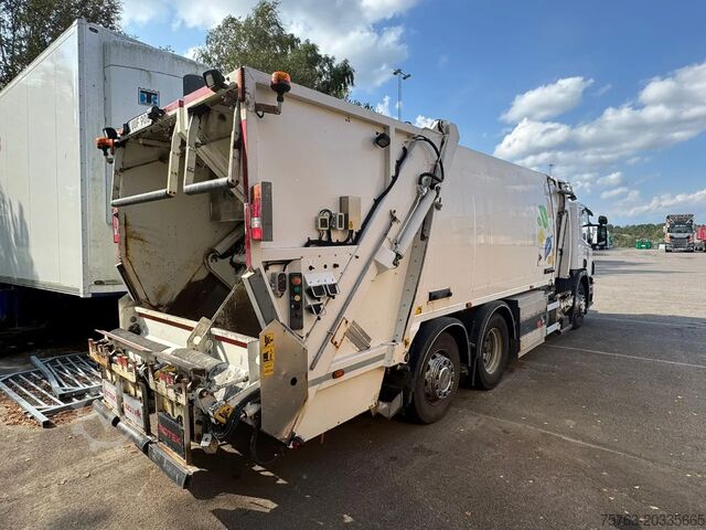 Vuilniswagen Scania P310 6x2 Garbage disposal truck - CNG