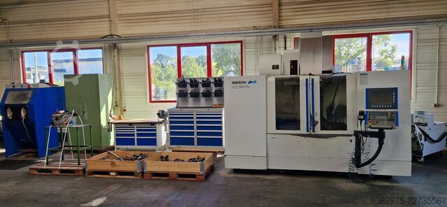 Verticale bewerkingscentrum Mikron mit 14768 Spindelstunden VCE1400+