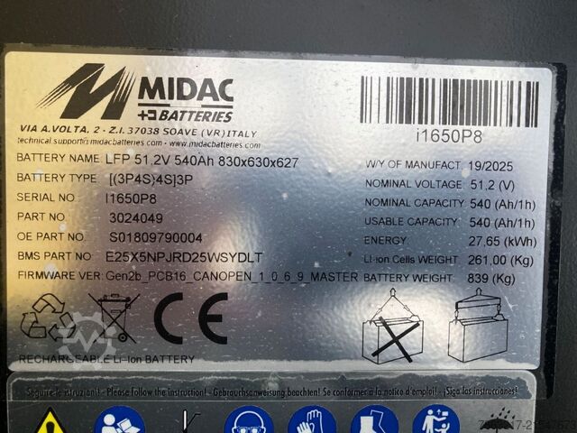 Elektrische vorkheftruck 3 wielen Hyster J 2.0 XNT MWB