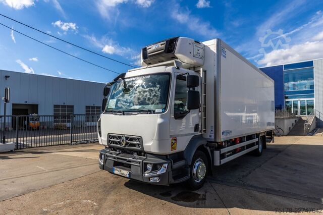 Soğutmalı/dondurulmuş taşıma RENAULT D14.280 DXI+CARRIER SUPRA 750+DHOLLANDIA