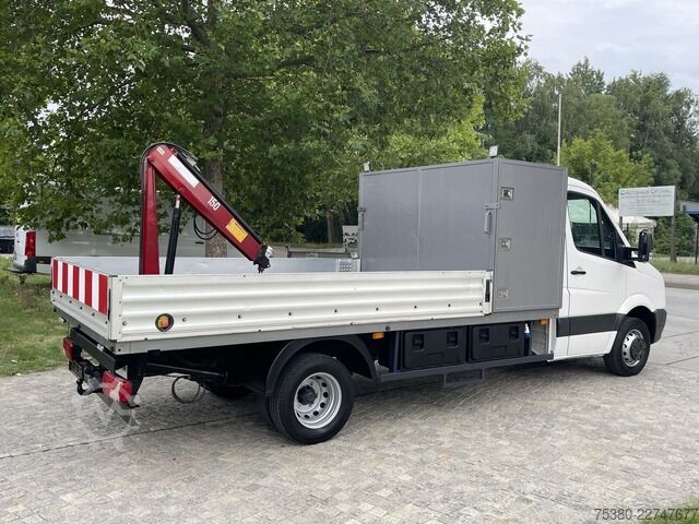Kamyon üstü vinçli panelvan VW Crafter Pritsche 2.0 TDI 50 35 Kran*Webasto*