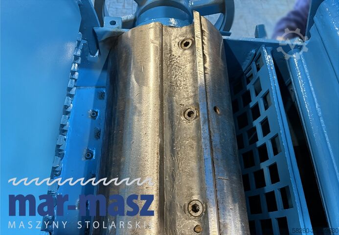 Houtversnipperaar/shredder voor houtresten ŻENO ZTH 400/500 E 130 wibrorynna i taśmociąg