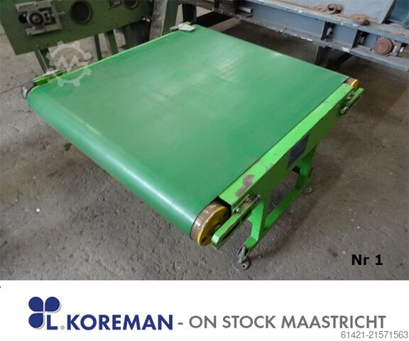 Veel bandtransporteurs  Lot of Belt Conveyors