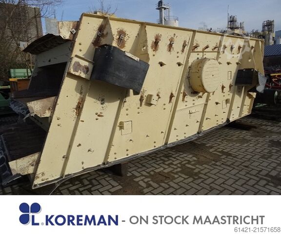 Zeefmachine Nordberg Chauvin 20/60-3  Screening machine Nordberg Chauvin 20/60-3