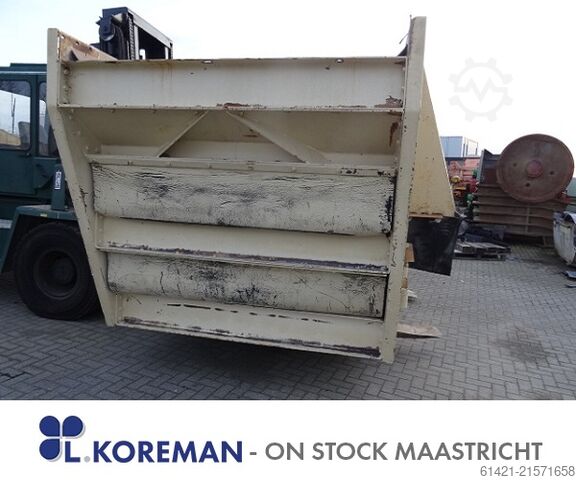 Zeefmachine Nordberg Chauvin 20/60-3  Screening machine Nordberg Chauvin 20/60-3