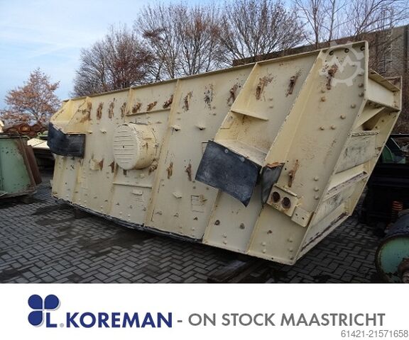 Zeefmachine Nordberg Chauvin 20/60-3  Screening machine Nordberg Chauvin 20/60-3